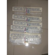 COLT DIESEL STICKER EMBLEM