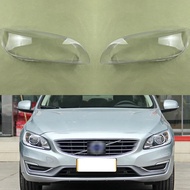 CCF5 สำหรับ Volvo S60 S60L 2014-2019 ฝาครอบโคมไฟหน้า ฝาครอบโคมไฟ ตัวครอบโคมไฟหน้า ทำจากเพล็กซิกลาส ใ