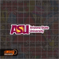 Arizona State University Sticker Size 10 x 2.5 Cm