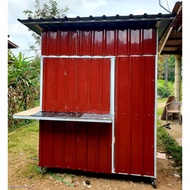 kiosk cabin kedai kotak 6x6x8