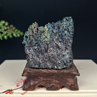 天然七彩礦原石擺件 工藝裝飾品 觀賞奇石礦物標本 舒緩緊張