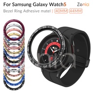 Zenia for Samsung Galaxy Watch 5 LTE Bluetooth 40mm 44mm Watch5 SM-R905F SM-R915F Replacement Bezel