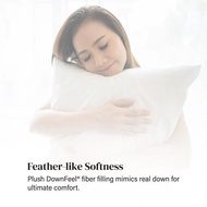 Intero Premium Bamboopro Downfeel Pillow - Soft, Medium, Or Firm, Firm 1700g