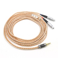 16 Core OCC Silver Plated Mixed Headphone Cable For Sennheiser HD800 HD800s HD820s HD820 Enigma Acou