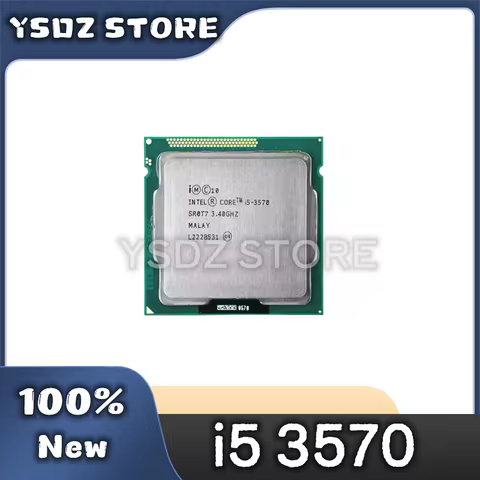 1PCS/LOT Intel Core i5 3570 Processor CPU 3.4Ghz 4-Core LGA 1155 Used Test perfect in stock