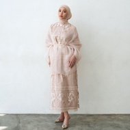 Aura Label - Sharon Dress In Nude