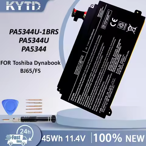 KYTD PA5344U-1BRS 11.4V 45Wh 3860mAh Laptop Battery Rechargeable Battery for Toshiba Dynabook: BJ65/