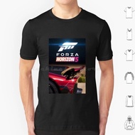 Horizon 5 T Shirt Big Size 100% Cotton Horizon 5 Horizon 5 5 Horizon Racing Because Cars Motorsport 