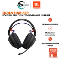 JBL Quantum 650 Wireless multiplatform gaming headset customizable through JBL QuantumENGINE Light c