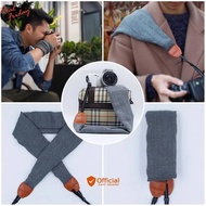 Universal Scarf Shoulder Strap Neck Sling for Sony Nikon Z5 Z8 Canon R5 R6 R8 Fuji XT5 Pentax Panaso