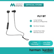 Harman Kardon Fly BT Bluetooth In-ear Headphones Bluetooth Earphone - IPX5, Hands-Free