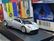 AUTOart 1:43 Pagani Huayra silver diecast 1/43