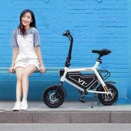限時免運適用HIMO V1S電動助力自行車 12英寸小型電動車小輪徑摺疊設計