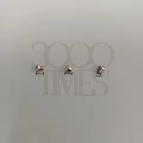 3PCS Silver 316L Stainless Steel Screw Fit For Seiko Arnie SNJ025 SBBN H851-00A0 Watch