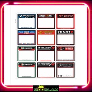 High Quality Car Road Tax Roadtax Sticker universal Perodua Proton Honda Toyota BMW Mercedes Mitsubi