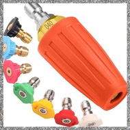 [feidan33.ph] 4000 PSI Orange Turbo Nozzle Pressure Washer Tips 1/4" Quick Connect with 7 Power Wash