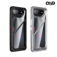 QinD ASUS ROG Phone 7/ ROG Phone 7 Ultimate 全包磁吸支架殼(透明)