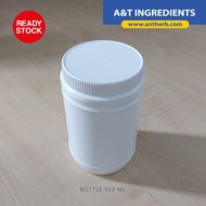 Jar / Bottle 500 ml (300 gram) - Pharmaceutical Grade HDPE