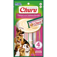 INABA Churu Lickable Puree CHICKEN WITH SALMON USD613 Wet Dog Treats 14g x 4pcs