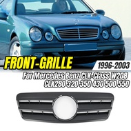 For Mercedes Benz CLK-Class W208 CLK280 CLK320 CLK350 CLK430 CLK500 CLK5501996-2003 ABS Plastic Fron