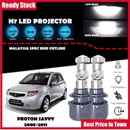 PROTON SAVVY 2005-2011 LED Headlight Lampu LED Kereta Car LED Mini Projector H7 LED Headlight Projec