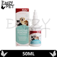 Bioline Tearstain Remover For Pets / Eye Care / Eye Drop 50ml Eye Tearstain Remover For Cat Dog Rabbit