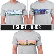 Johor Bharu Johor JDT  Cotton T-Shirt Souvenir Gift Grey