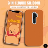 WH 3 in 1 Candy Color Liquid Silicone Case For OPPO A9 A5 2020 F11 A9X Reno 2 2F 2Z 5 6 Pro Casing D