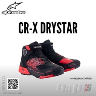 ALPINESTARS SHOES CR-X DRYSTAR MM93 (BLACK/RED) 100% ORIGINAL