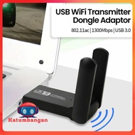 ICANING USB WiFi Transmitter Dongle Adapter 802.11ac 1300Mbps - AC1300
