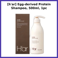 [h'ar] Egg-derived Protein Shampoo, 500ml, 1pc / Korean Protein Shampoo / Egg-derived Formula / 100%