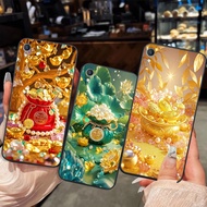 Vivo Y1S / Y91 / Y91c / Y93 / Y95 case shaped like fortune bag, golden horse brings luck and money