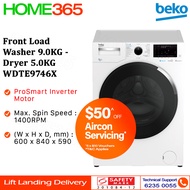 Beko Front Load Washer 9.0KG - Dryer 5.0KG WDTE9746X