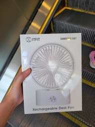 Samsung rechargeable fan 風扇 桌上 枱面