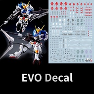 ☢EVO Decal E-M167B for MG 1/100 BARBATOS Expansion Parts Set Fluorescent Water Stickers for Asse ☃H