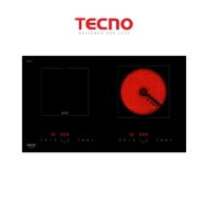 Tecno TG2883HB 73cm 2-Zone Built-in Induction Ceramic Hybrid Hob