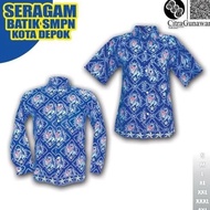 stock [[[prodak baru]]] batik sekolah depok - batik smp kota depok