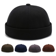 Cap Cotton Sailor Cap Brimless Hat Docker Hat Beanie Hat Landlord Hat 地主帽 DZM01