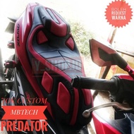 Customized Aerox Model Retro Predator Seat For MBtech