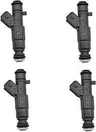 MEXWLOP 4pcs Fuel Injector Nozzle Bico, for Citroen, C2 C3 C4 XSARA BERLINGO, for Peugeot, 206 Value