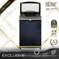 ผ้าคลุมเครื่องซักผ้าฝาบน  ฝาบน 10-25 KG แบบซิป กันฝนกันแดด คลุมได้ทุกยี่ห้อ