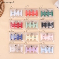 blossomgs8 Coin Dispenser Keychain Transparent Coin Collection Purse Wallet Portable Japan Coin Hold