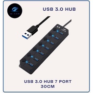 USB hub 3.0 7 port on off switch MT-UH7 - Usb hub 7 port switch