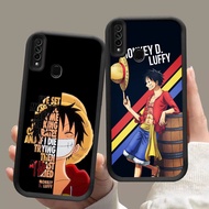 MK-89 One Piece Luffy Soft Silicone Casing for OPPO A31 F15 A91 Reno 3 Realme 6i C3 5s 5i 5 Narzo 10