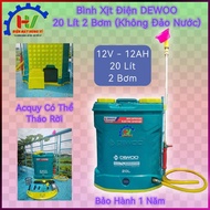 DEWOO Electric Sprayer 20 Liter 2 Pumps (No Water Island). Extremely powerful spray. AQ detachable. 