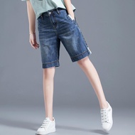 Five-point Pants Women Loose Denim Shorts Women 2026 Summer Thin Casual High Waist 5-point Pants Jea