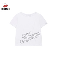 [KIRSH] เสื้อยืดเข้ารูปพอดีตัวอักษร KIRSH | 24 SS