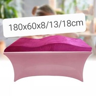 180x60cm Arc bed matress foam for beauty lash massage 美容床睫毛按摩用弧形海棉床墊