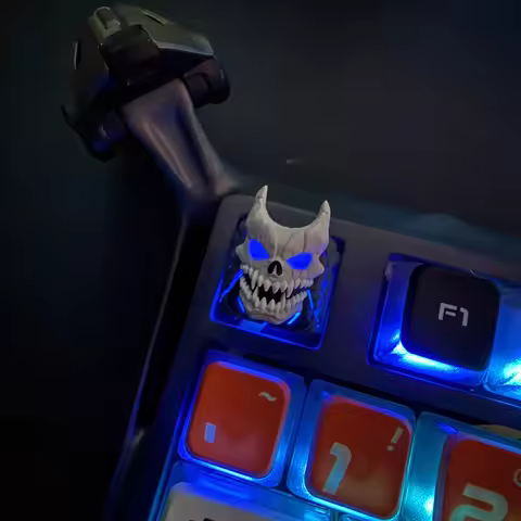 Kaiju No.8 Hoshina Soshiro Lenora Photic Keycap Anime Character Merchandise Keyboard Accessory Singl