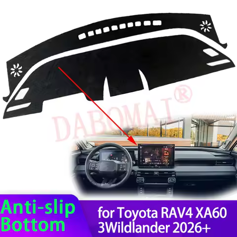 For Toyota RAV4 XA60 Wildlander Suzuki Across GR Sport 2026+ Car Dashboard Cover Avoid Light Pad Ins